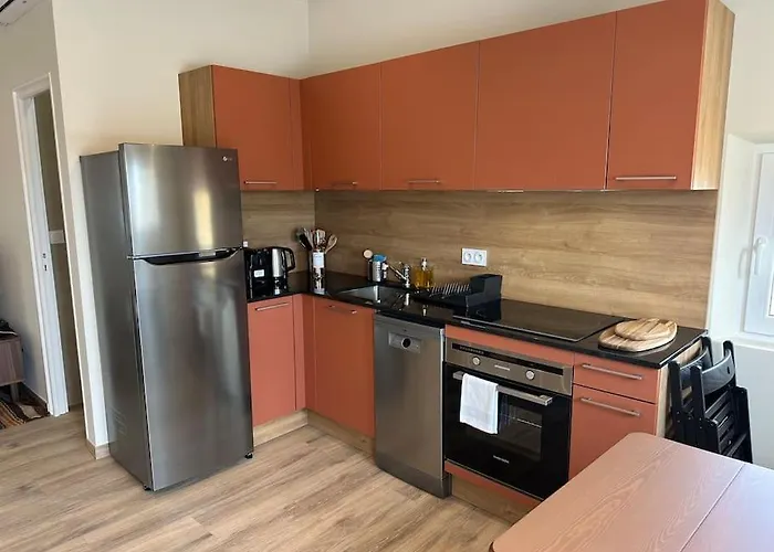 Cosy Star - Brand New Flat With Terrace Seaview Flat Ac For 4 Appartement Antibes